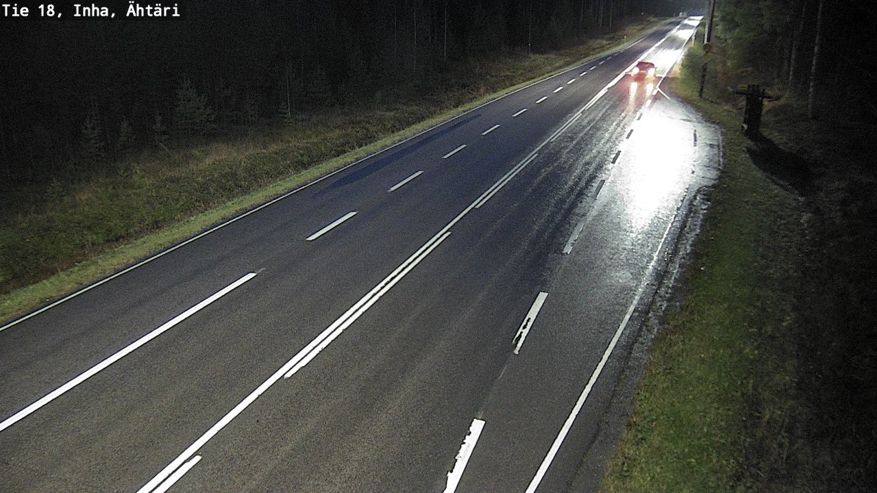 Weather Camera Image Väg 18 Etseri, Inha, Ähtäri, Etelä-Pohjanmaa