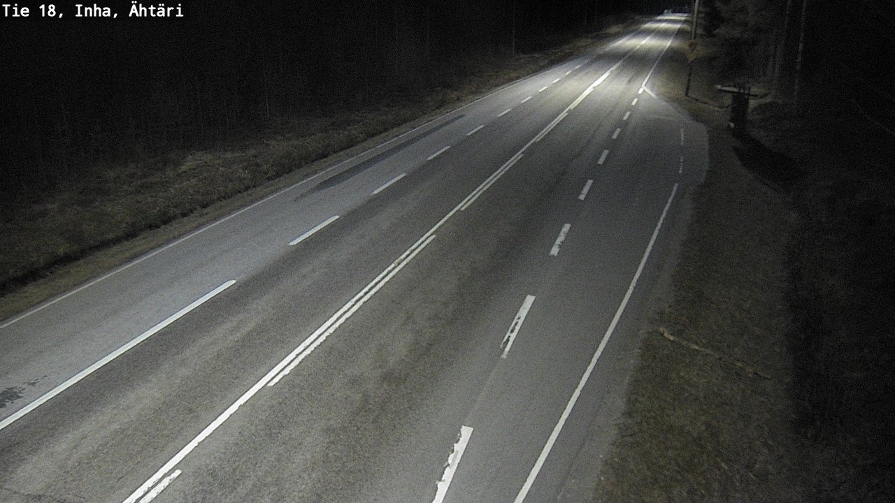 Weather Camera Image Road 18 ÄhtäriInha, Ähtäri, Etelä-Pohjanmaa