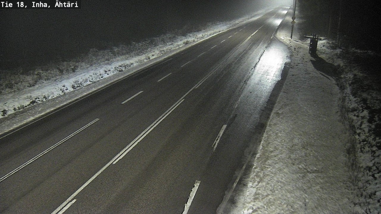 Weather Camera Image Road 18 ÄhtäriInha, Ähtäri, Etelä-Pohjanmaa