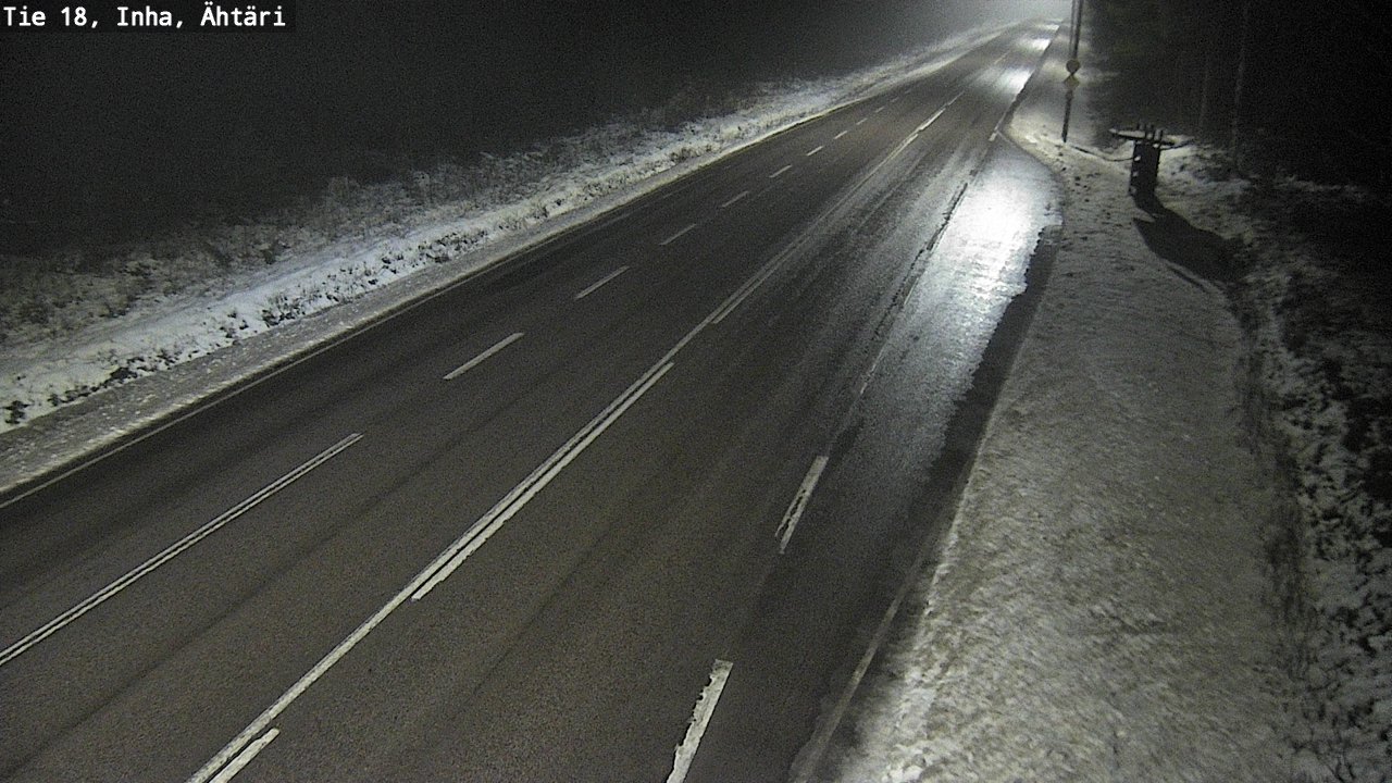 Weather Camera Image Road 18 ÄhtäriInha, Ähtäri, Etelä-Pohjanmaa