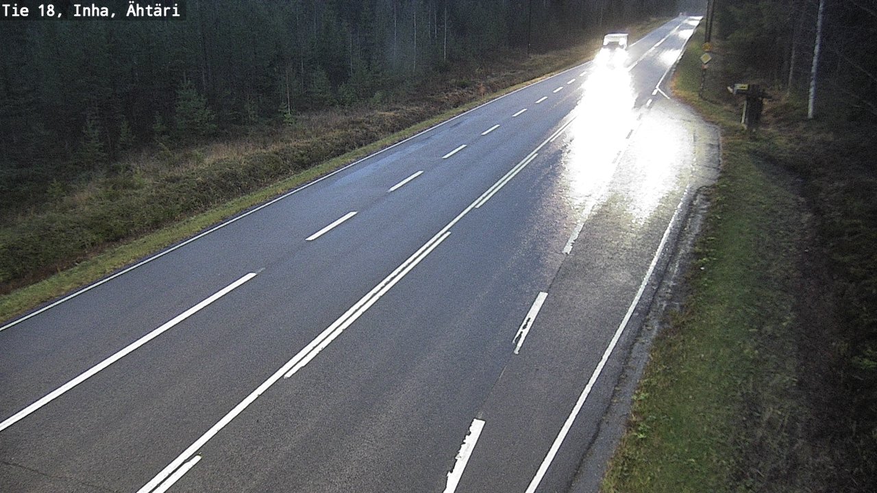 Weather Camera Image Väg 18 Etseri, Inha, Ähtäri, Etelä-Pohjanmaa
