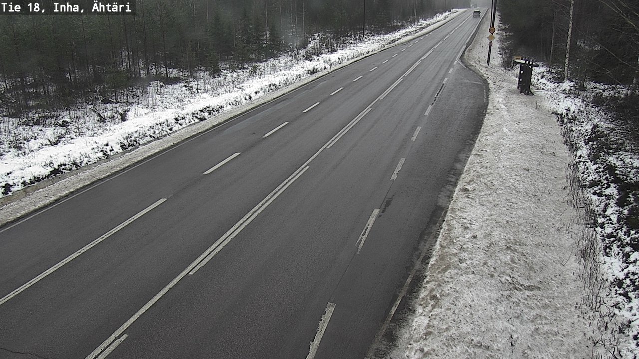 Weather Camera Image Road 18 ÄhtäriInha, Ähtäri, Etelä-Pohjanmaa