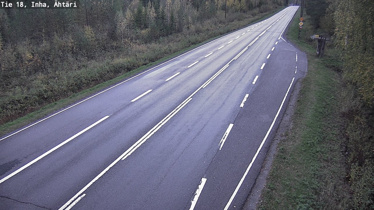 Weather Camera Image Road 18 ÄhtäriInha, Ähtäri, Etelä-Pohjanmaa