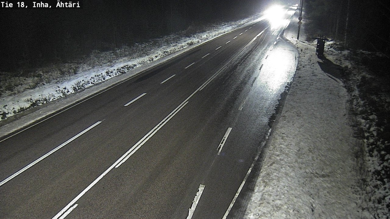 Weather Camera Image Road 18 ÄhtäriInha, Ähtäri, Etelä-Pohjanmaa