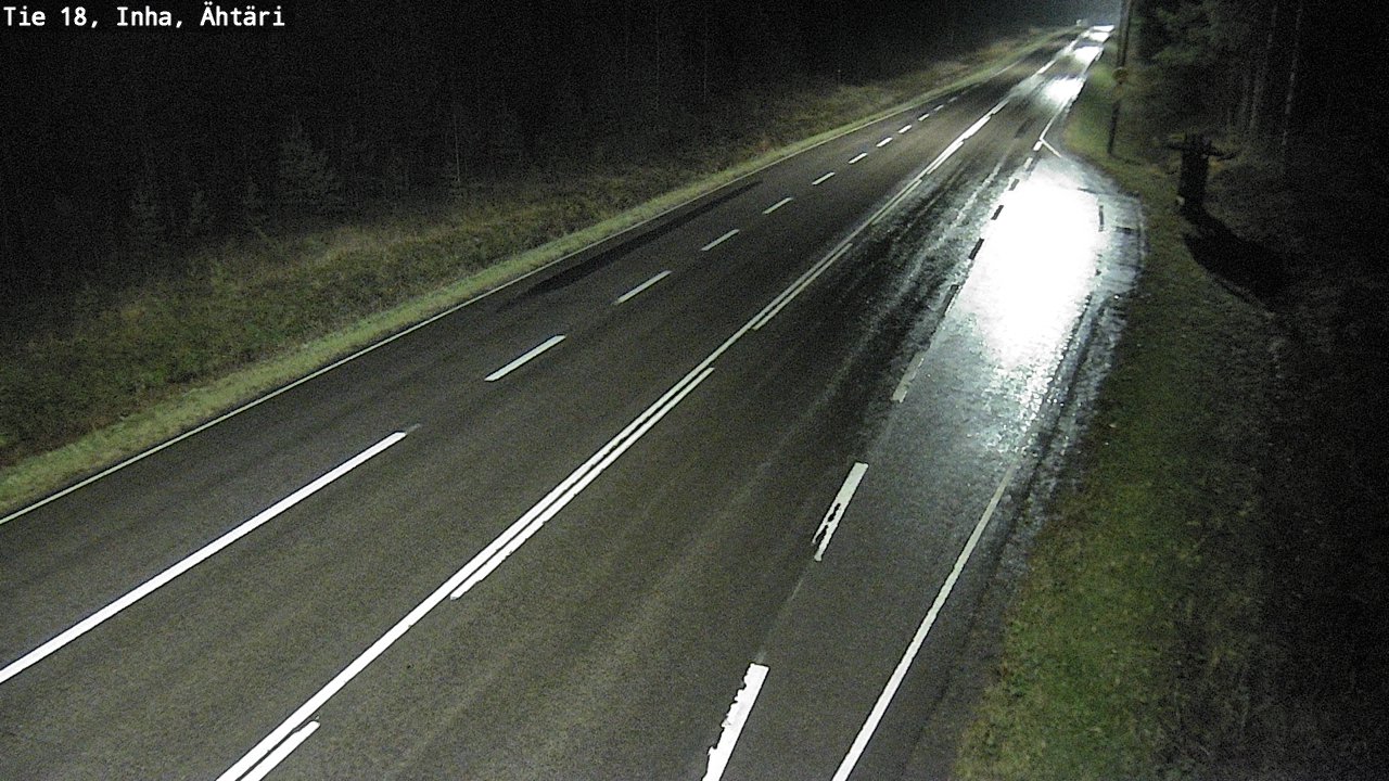 Weather Camera Image Väg 18 Etseri, Inha, Ähtäri, Etelä-Pohjanmaa