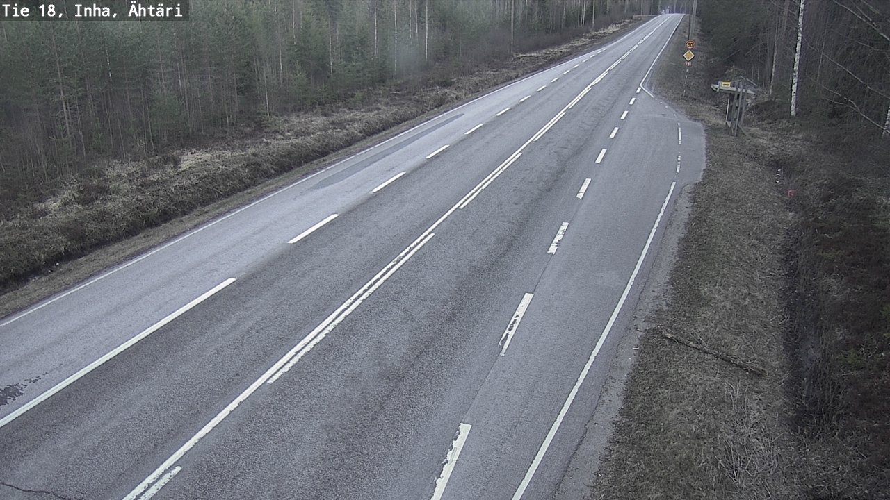 Weather Camera Image Road 18 ÄhtäriInha, Ähtäri, Etelä-Pohjanmaa