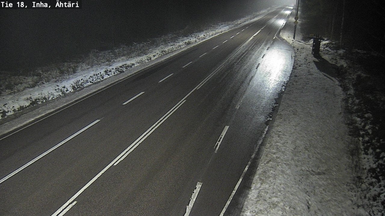 Weather Camera Image Väg 18 Etseri, Inha, Ähtäri, Etelä-Pohjanmaa