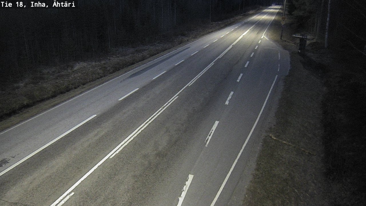 Weather Camera Image Road 18 ÄhtäriInha, Ähtäri, Etelä-Pohjanmaa