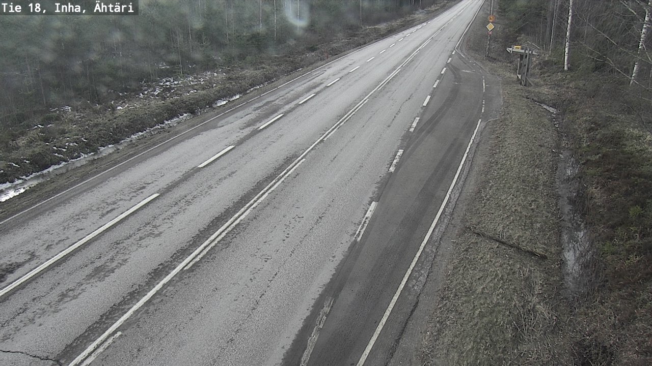Weather Camera Image Road 18 ÄhtäriInha, Ähtäri, Etelä-Pohjanmaa