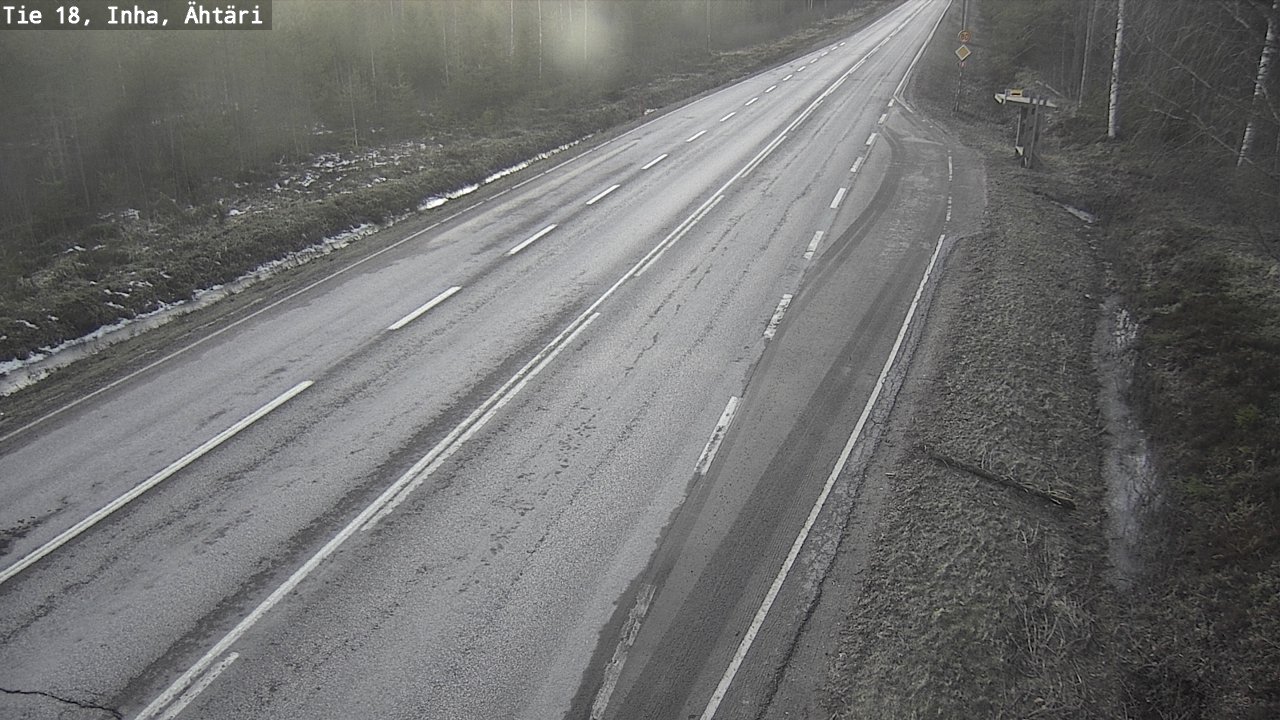 Weather Camera Image Road 18 ÄhtäriInha, Ähtäri, Etelä-Pohjanmaa