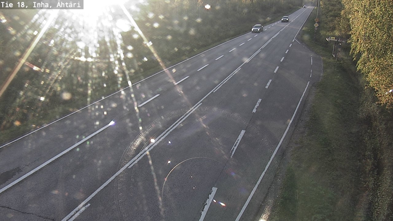 Weather Camera Image Road 18 ÄhtäriInha, Ähtäri, Etelä-Pohjanmaa