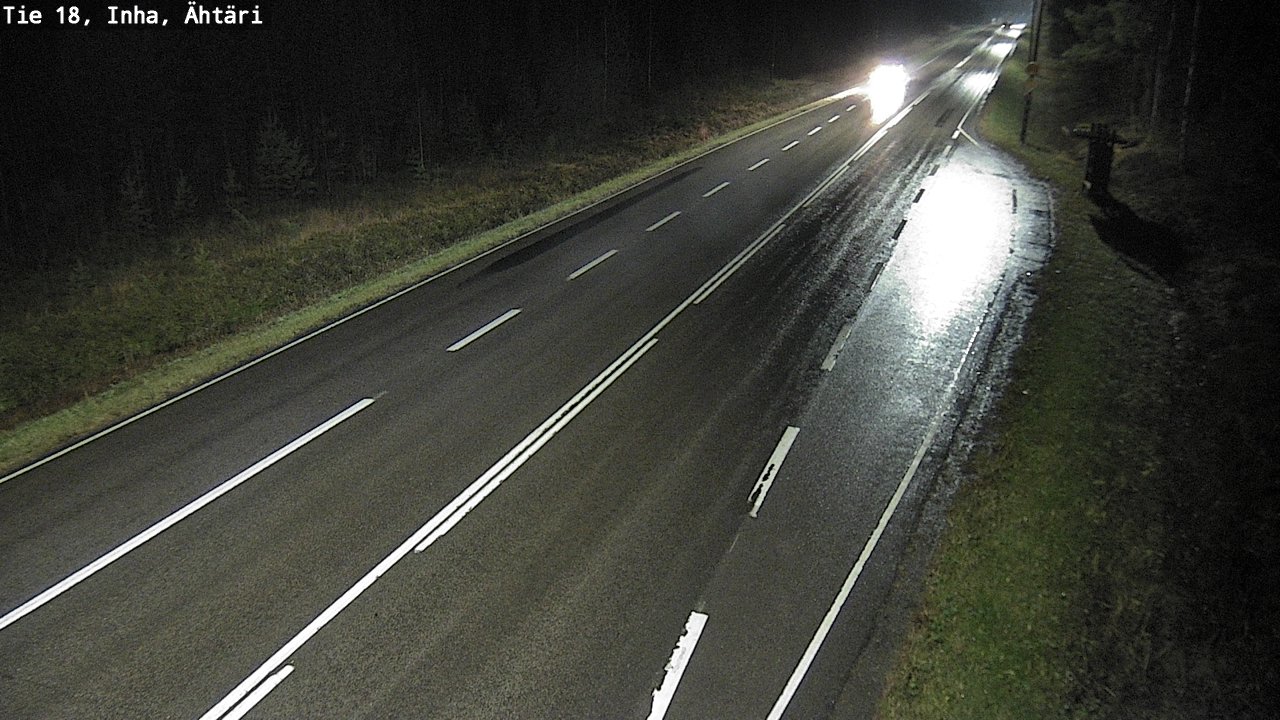 Weather Camera Image Väg 18 Etseri, Inha, Ähtäri, Etelä-Pohjanmaa