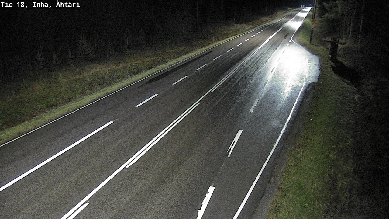Weather Camera Image Road 18 ÄhtäriInha, Ähtäri, Etelä-Pohjanmaa