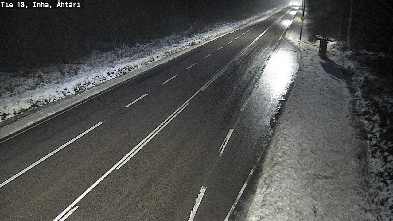 Weather Camera Image Road 18 ÄhtäriInha, Ähtäri, Etelä-Pohjanmaa