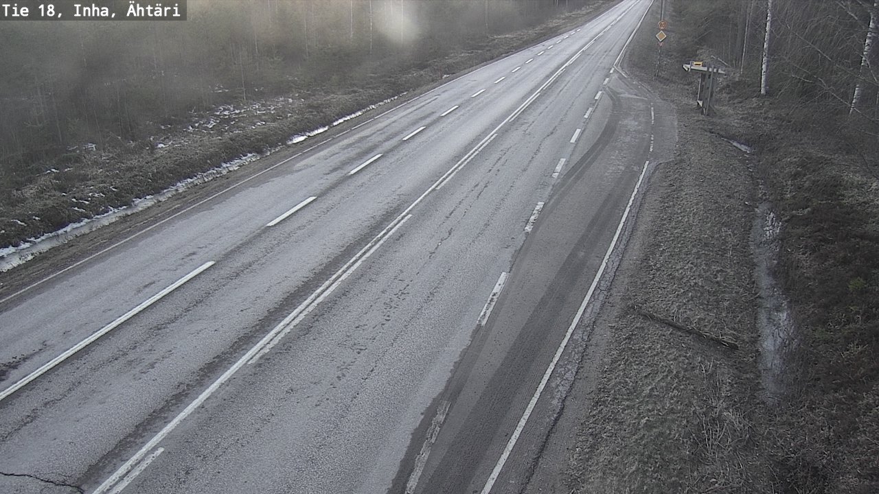 Weather Camera Image Road 18 ÄhtäriInha, Ähtäri, Etelä-Pohjanmaa