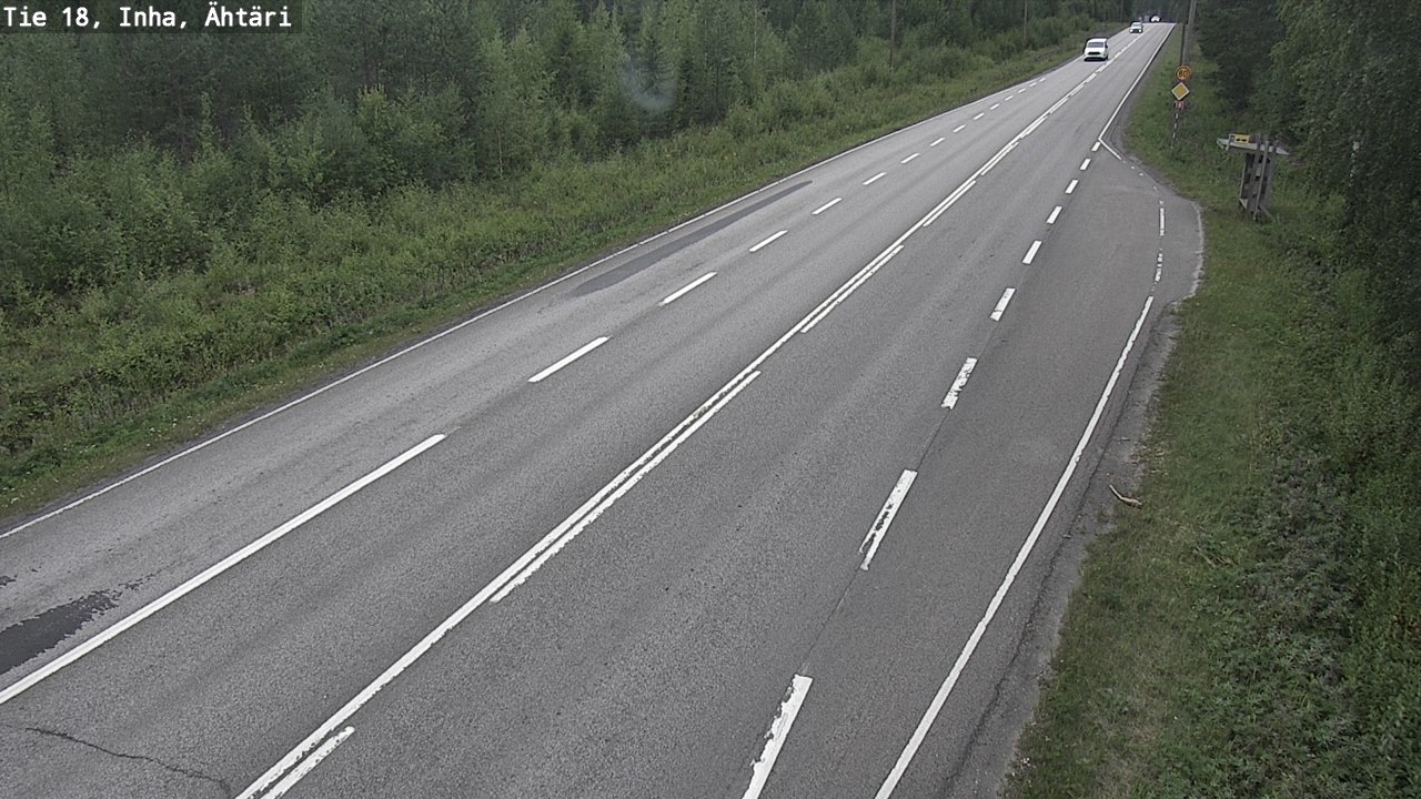 Weather Camera Image Road 18 ÄhtäriInha, Ähtäri, Etelä-Pohjanmaa