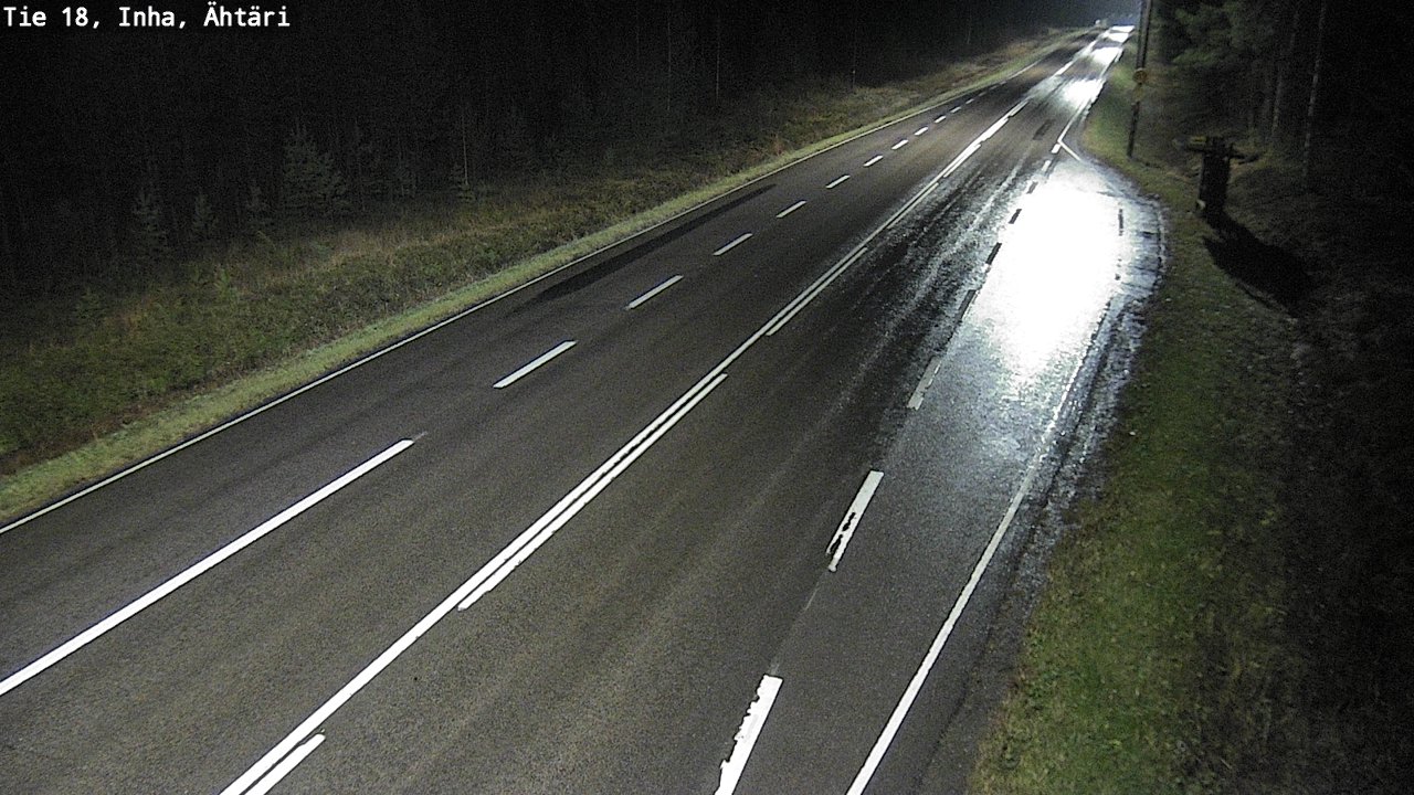 Weather Camera Image Väg 18 Etseri, Inha, Ähtäri, Etelä-Pohjanmaa