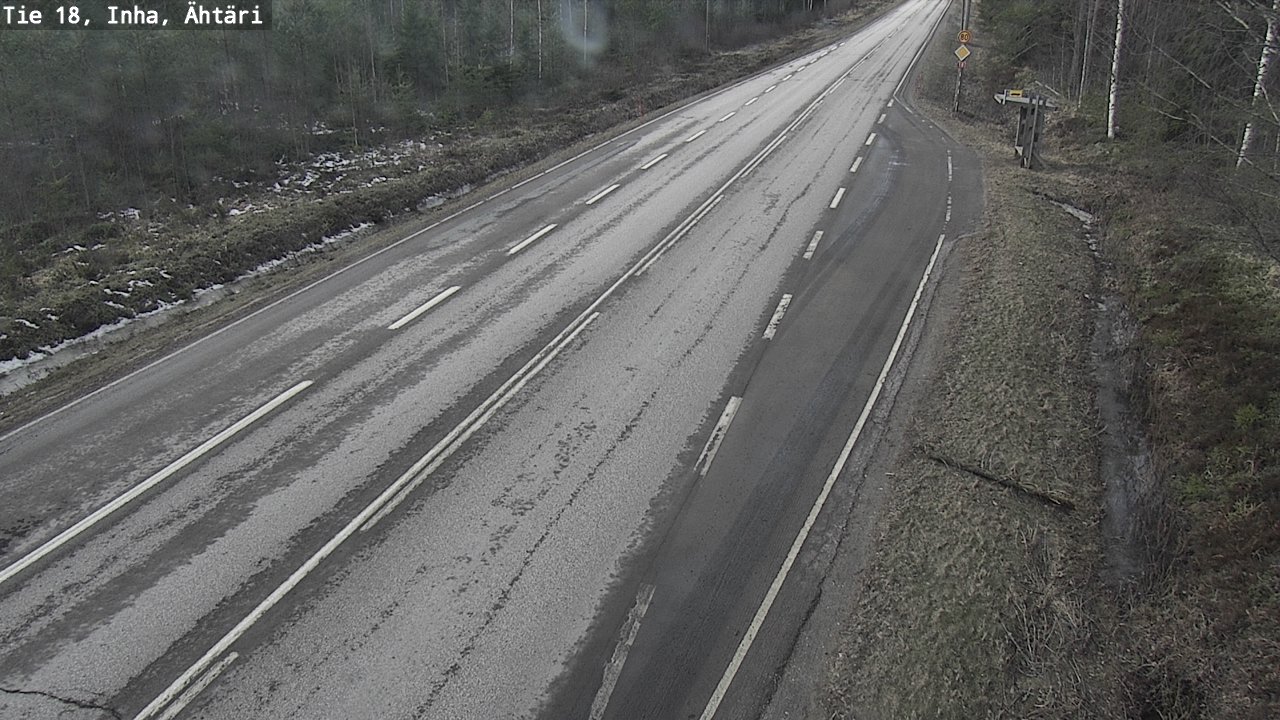 Weather Camera Image Road 18 ÄhtäriInha, Ähtäri, Etelä-Pohjanmaa