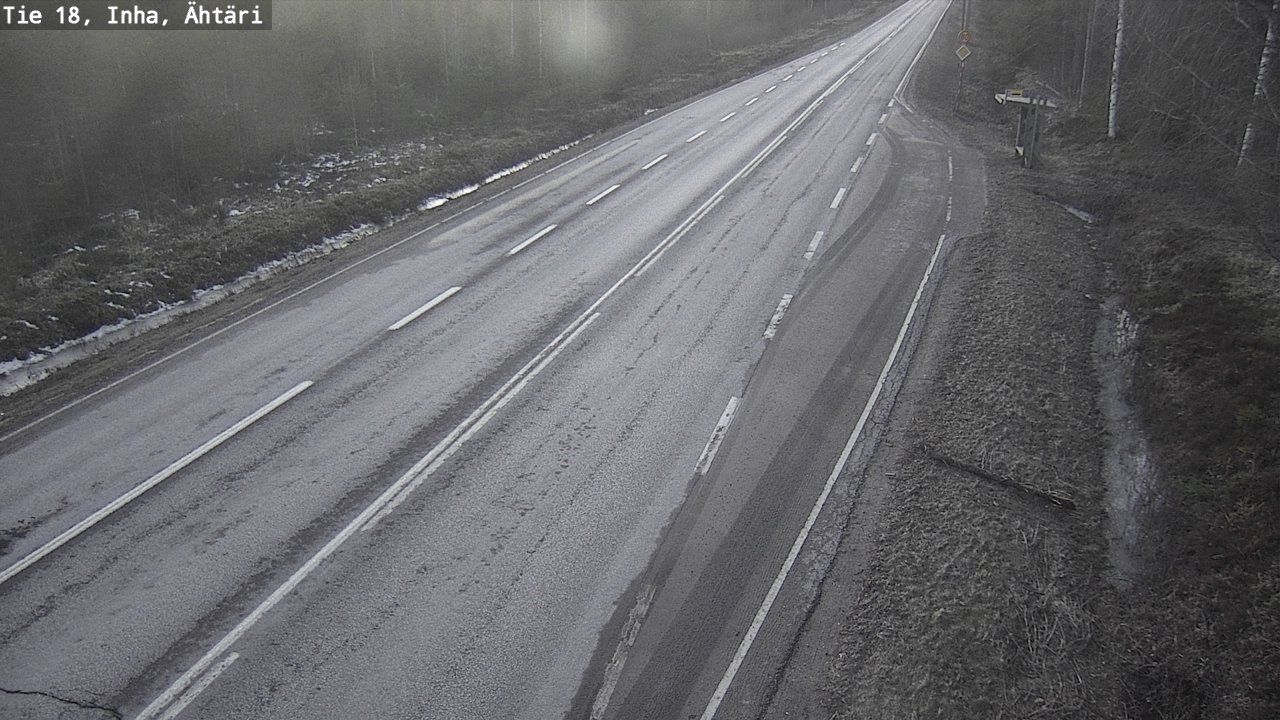 Weather Camera Image Road 18 ÄhtäriInha, Ähtäri, Etelä-Pohjanmaa
