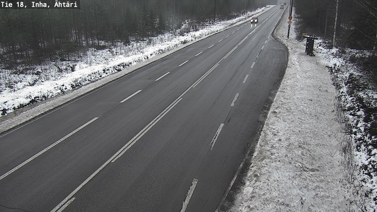 Weather Camera Image Road 18 ÄhtäriInha, Ähtäri, Etelä-Pohjanmaa