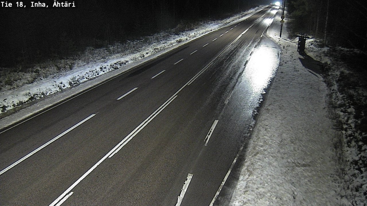 Weather Camera Image Road 18 ÄhtäriInha, Ähtäri, Etelä-Pohjanmaa