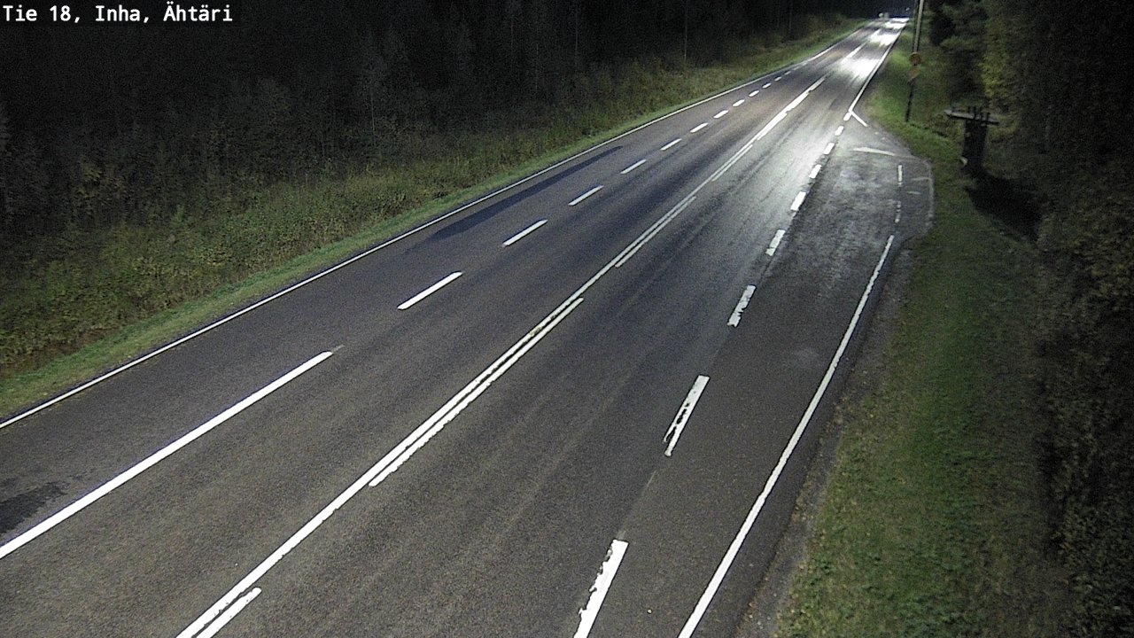 Weather Camera Image Road 18 ÄhtäriInha, Ähtäri, Etelä-Pohjanmaa