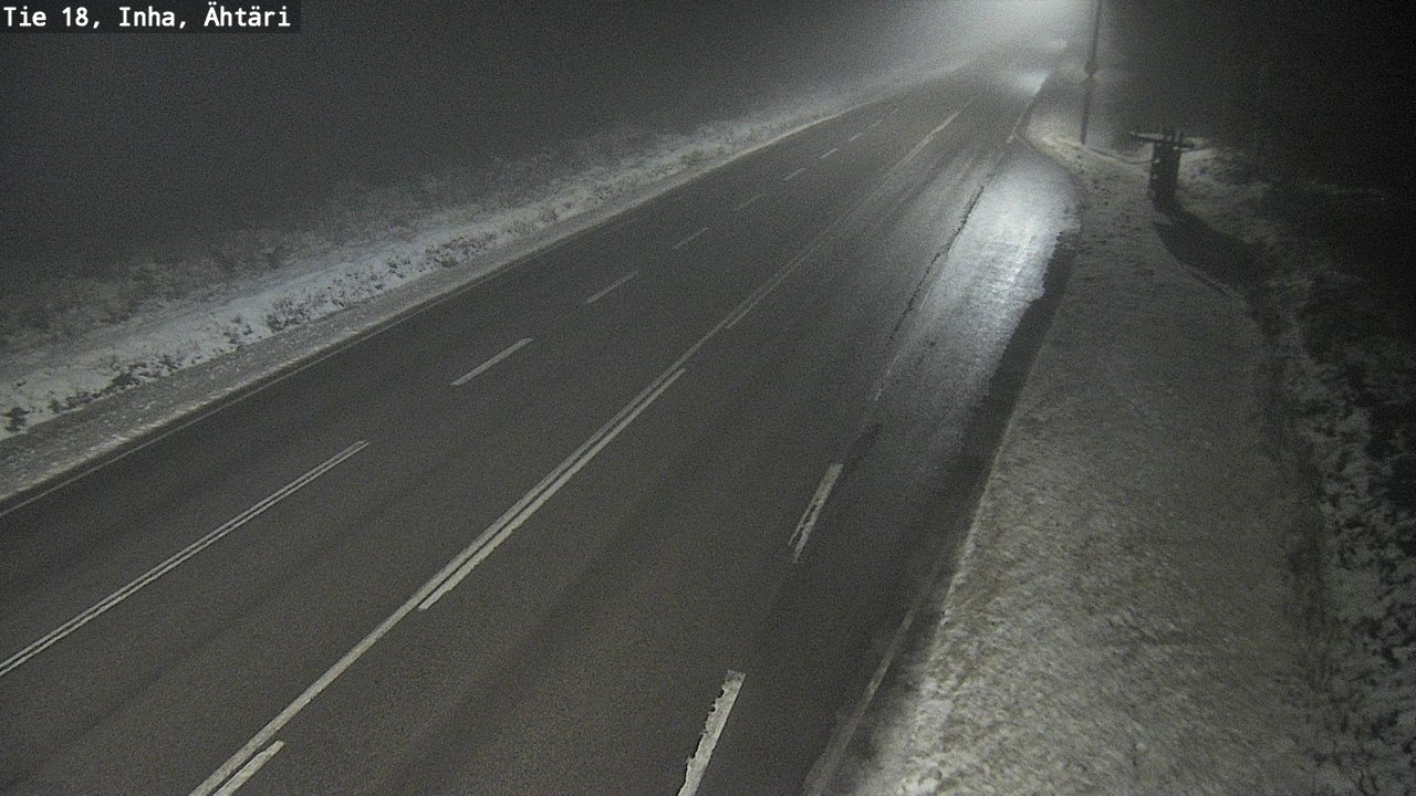 Weather Camera Image Road 18 ÄhtäriInha, Ähtäri, Etelä-Pohjanmaa