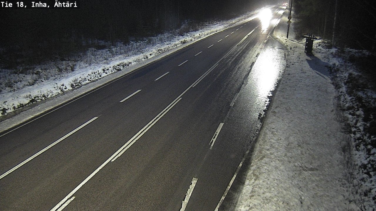 Weather Camera Image Road 18 ÄhtäriInha, Ähtäri, Etelä-Pohjanmaa