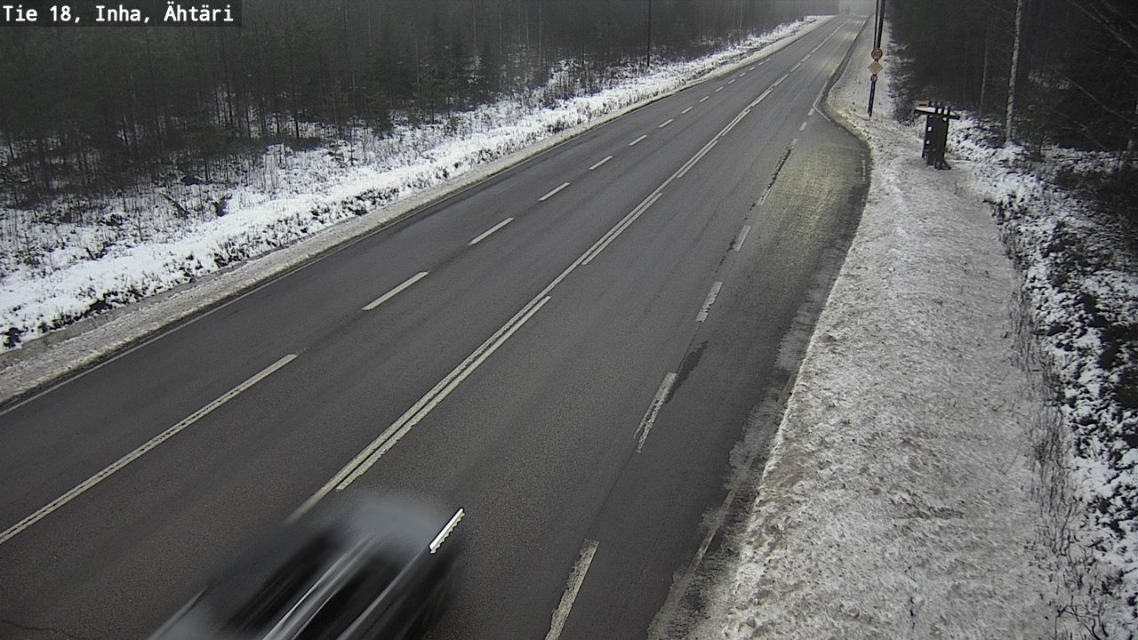 Weather Camera Image Road 18 ÄhtäriInha, Ähtäri, Etelä-Pohjanmaa