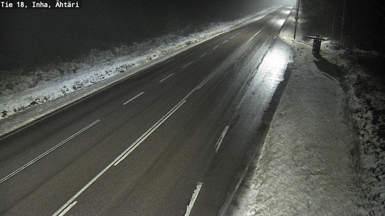 Weather Camera Image Road 18 ÄhtäriInha, Ähtäri, Etelä-Pohjanmaa