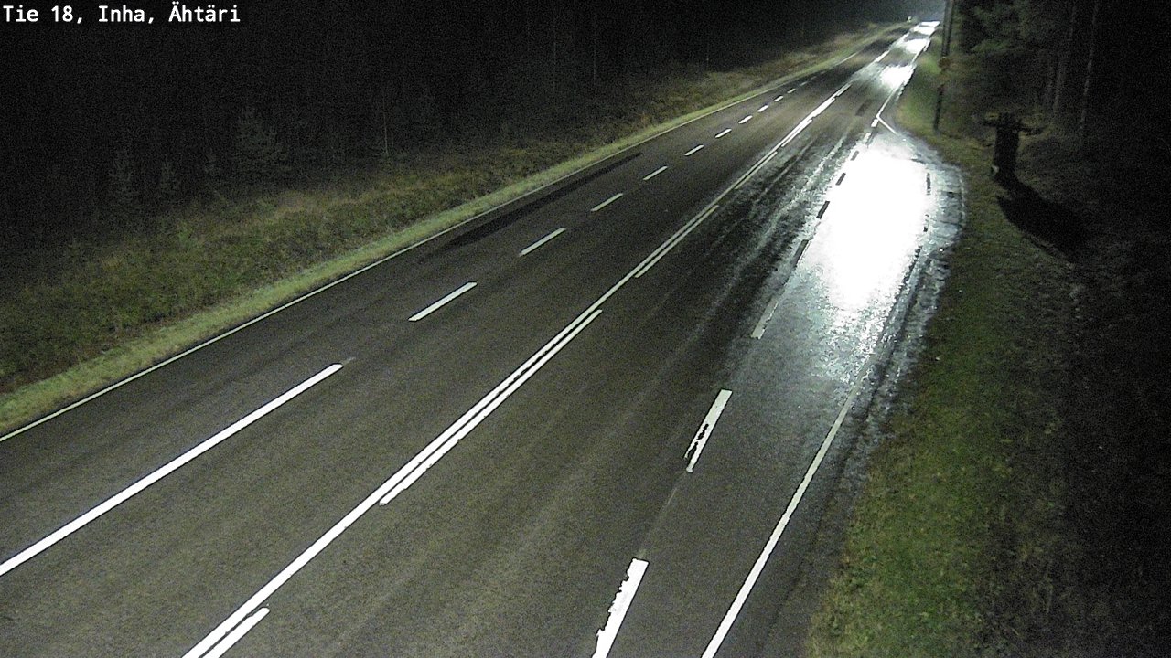 Weather Camera Image Väg 18 Etseri, Inha, Ähtäri, Etelä-Pohjanmaa