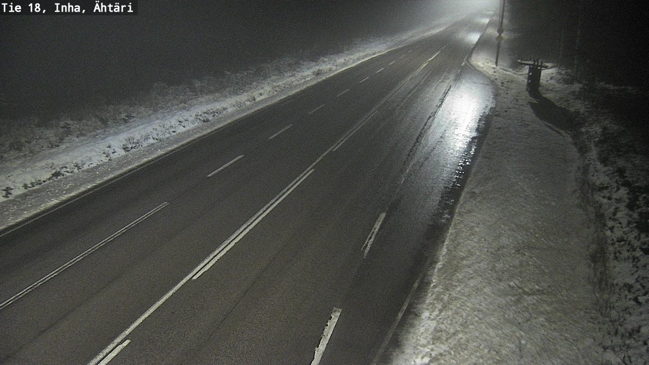 Weather Camera Image Road 18 ÄhtäriInha, Ähtäri, Etelä-Pohjanmaa