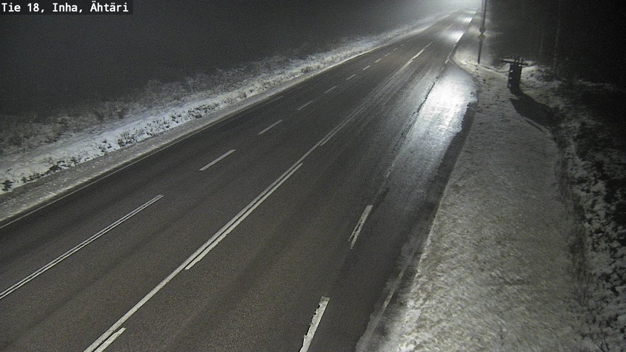 Weather Camera Image Road 18 ÄhtäriInha, Ähtäri, Etelä-Pohjanmaa