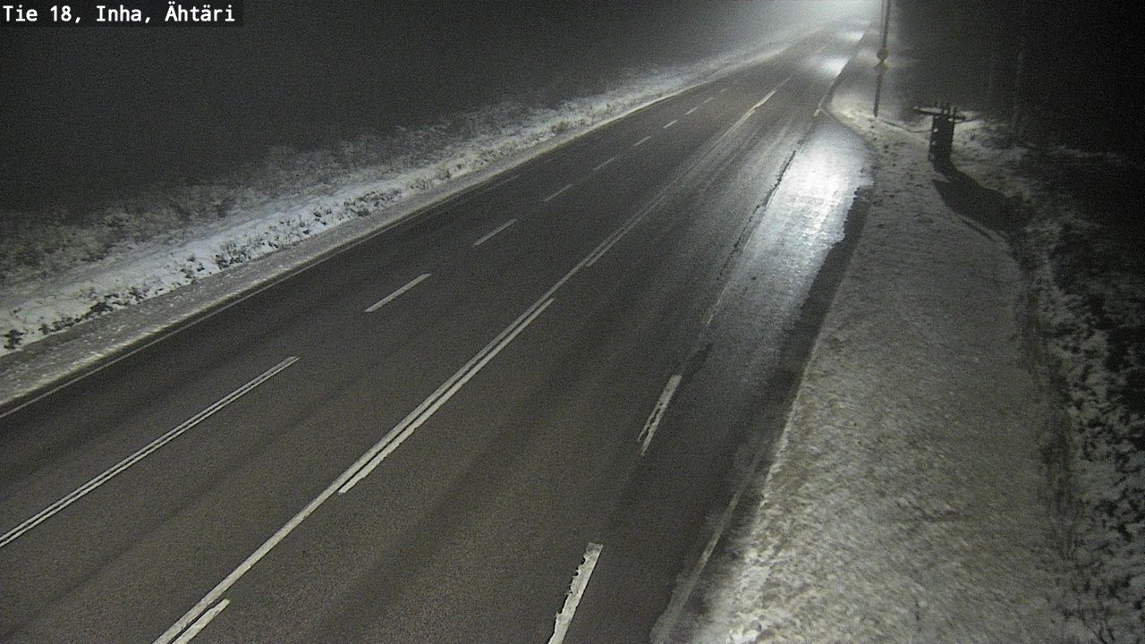 Weather Camera Image Road 18 ÄhtäriInha, Ähtäri, Etelä-Pohjanmaa