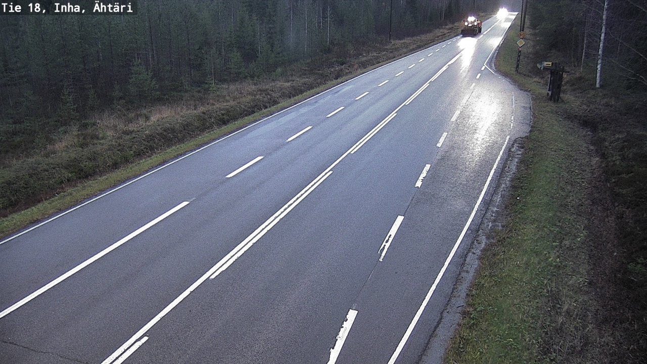 Weather Camera Image Väg 18 Etseri, Inha, Ähtäri, Etelä-Pohjanmaa