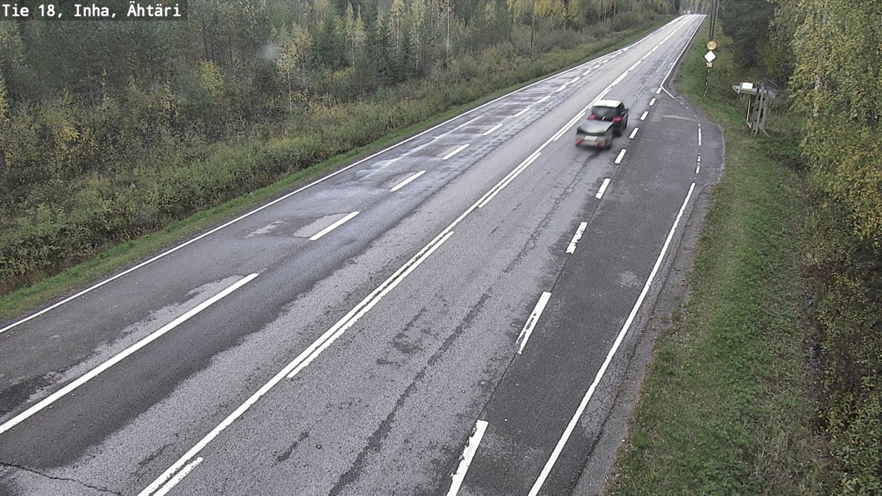 Weather Camera Image Road 18 ÄhtäriInha, Ähtäri, Etelä-Pohjanmaa