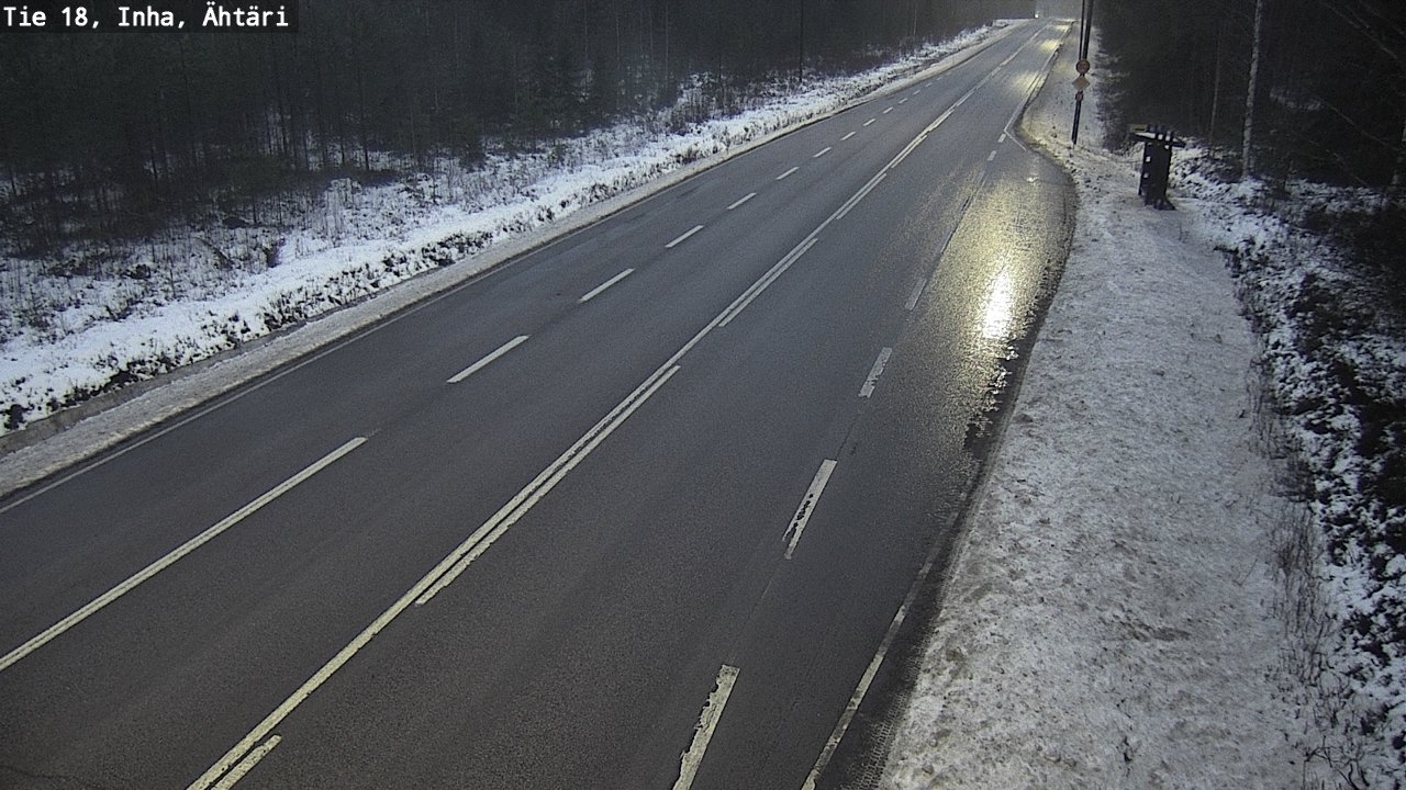 Weather Camera Image Road 18 ÄhtäriInha, Ähtäri, Etelä-Pohjanmaa