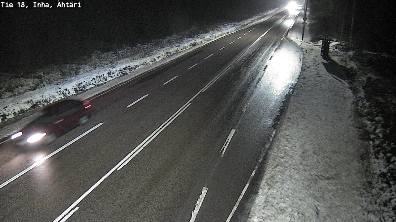 Weather Camera Image Road 18 ÄhtäriInha, Ähtäri, Etelä-Pohjanmaa