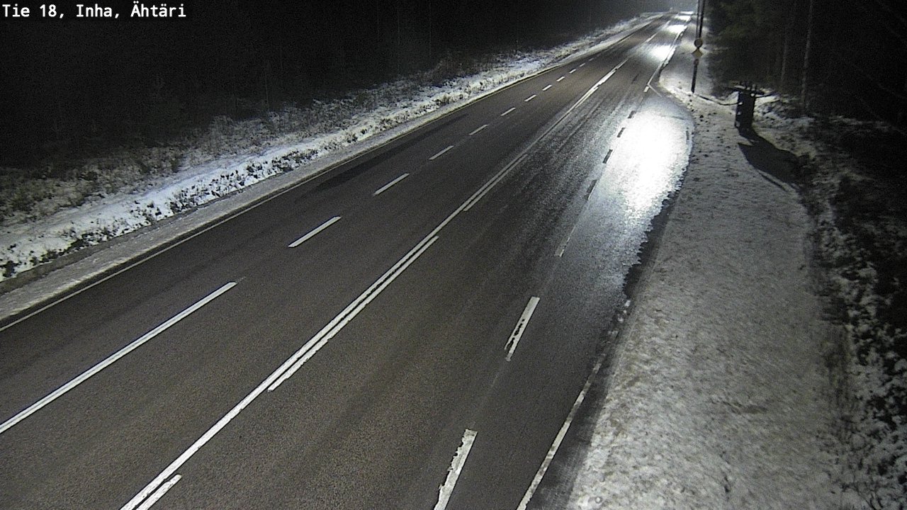 Weather Camera Image Road 18 ÄhtäriInha, Ähtäri, Etelä-Pohjanmaa