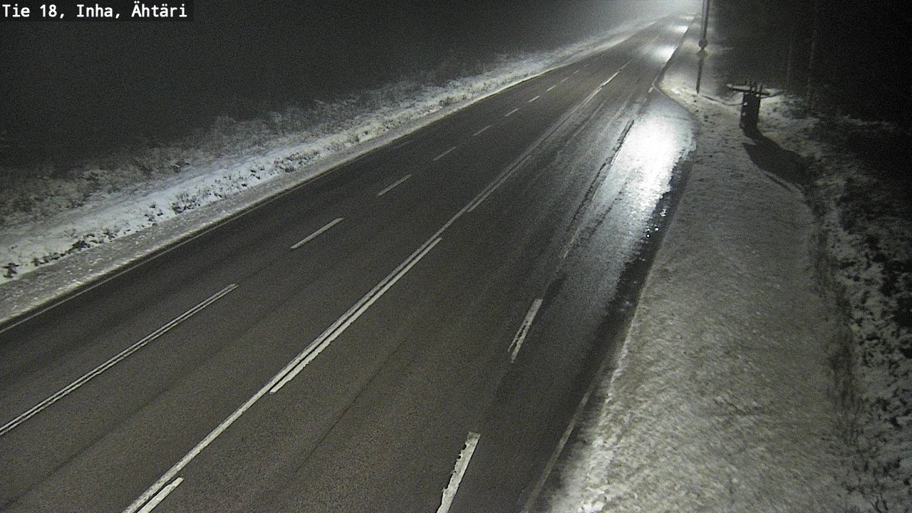 Weather Camera Image Road 18 ÄhtäriInha, Ähtäri, Etelä-Pohjanmaa