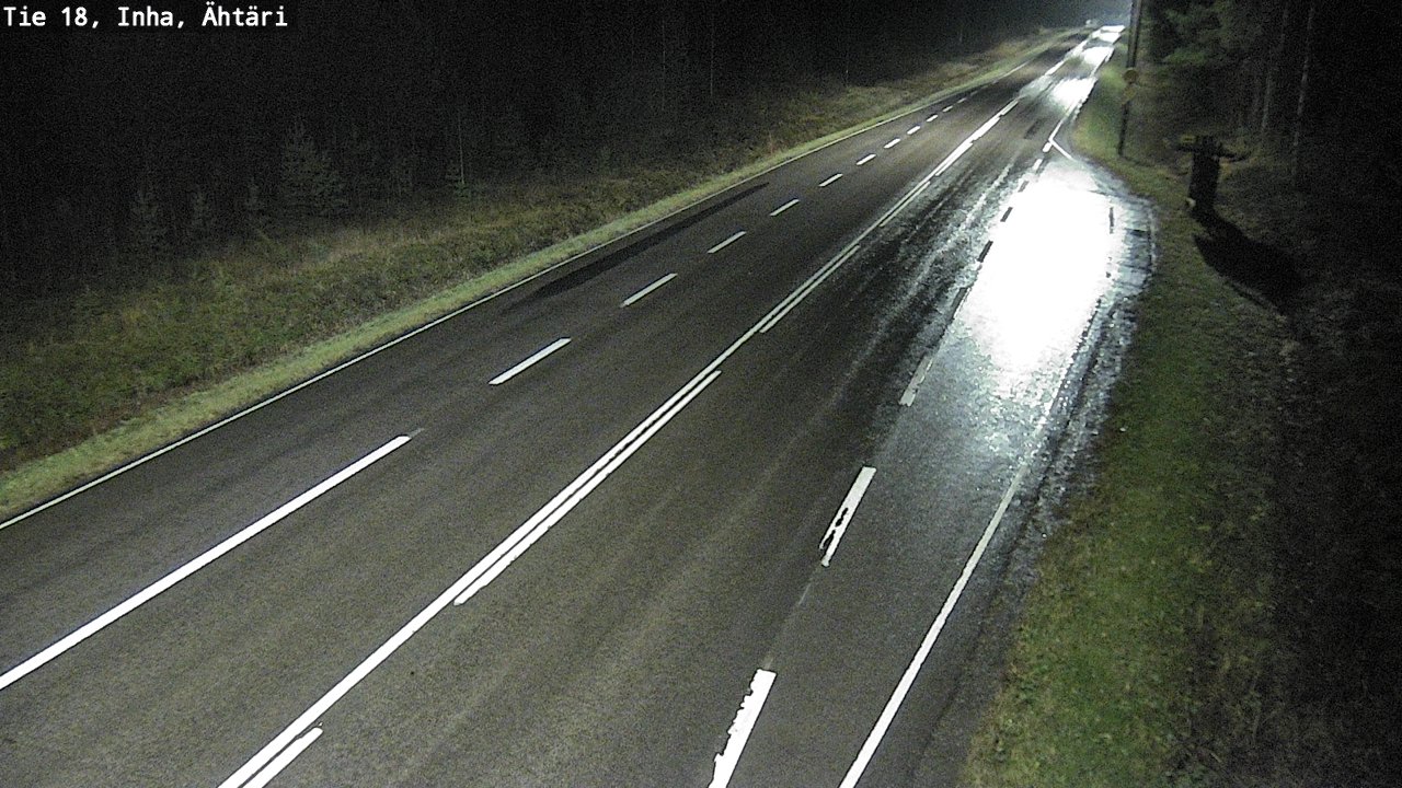 Weather Camera Image Väg 18 Etseri, Inha, Ähtäri, Etelä-Pohjanmaa