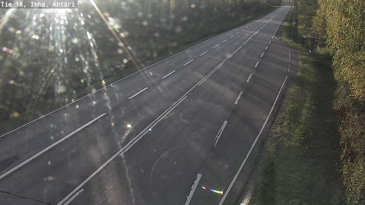Weather Camera Image Road 18 ÄhtäriInha, Ähtäri, Etelä-Pohjanmaa