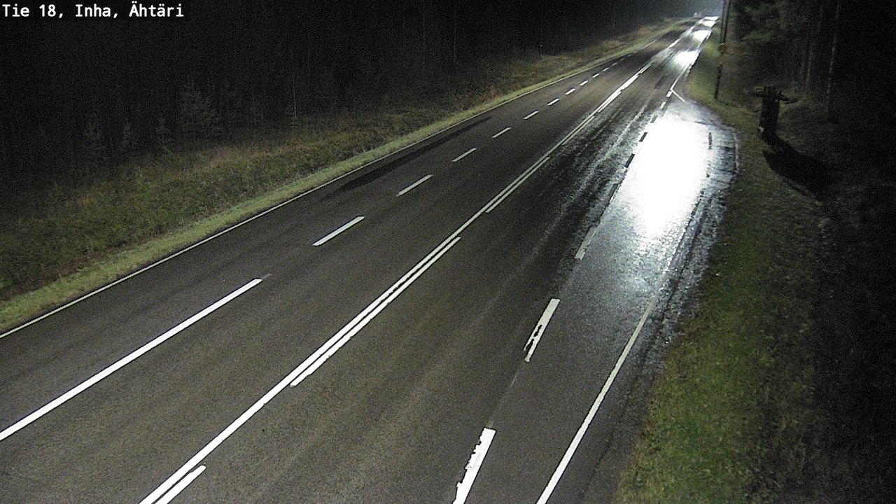 Weather Camera Image Väg 18 Etseri, Inha, Ähtäri, Etelä-Pohjanmaa