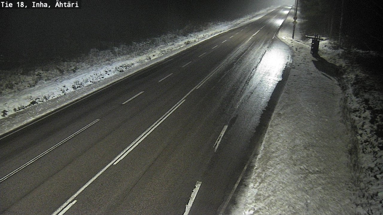 Weather Camera Image Road 18 ÄhtäriInha, Ähtäri, Etelä-Pohjanmaa