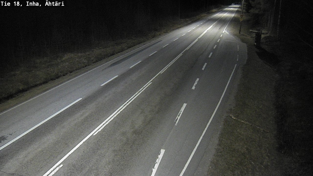 Weather Camera Image Road 18 ÄhtäriInha, Ähtäri, Etelä-Pohjanmaa