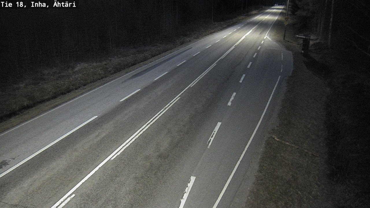 Weather Camera Image Road 18 ÄhtäriInha, Ähtäri, Etelä-Pohjanmaa