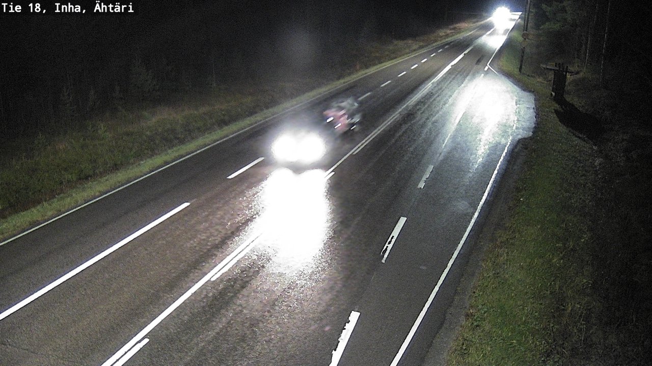 Weather Camera Image Road 18 ÄhtäriInha, Ähtäri, Etelä-Pohjanmaa