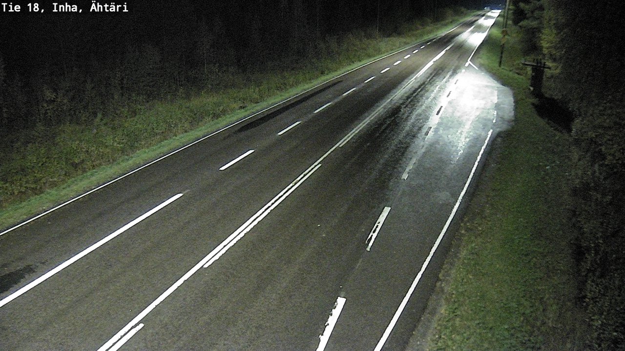 Weather Camera Image Road 18 ÄhtäriInha, Ähtäri, Etelä-Pohjanmaa