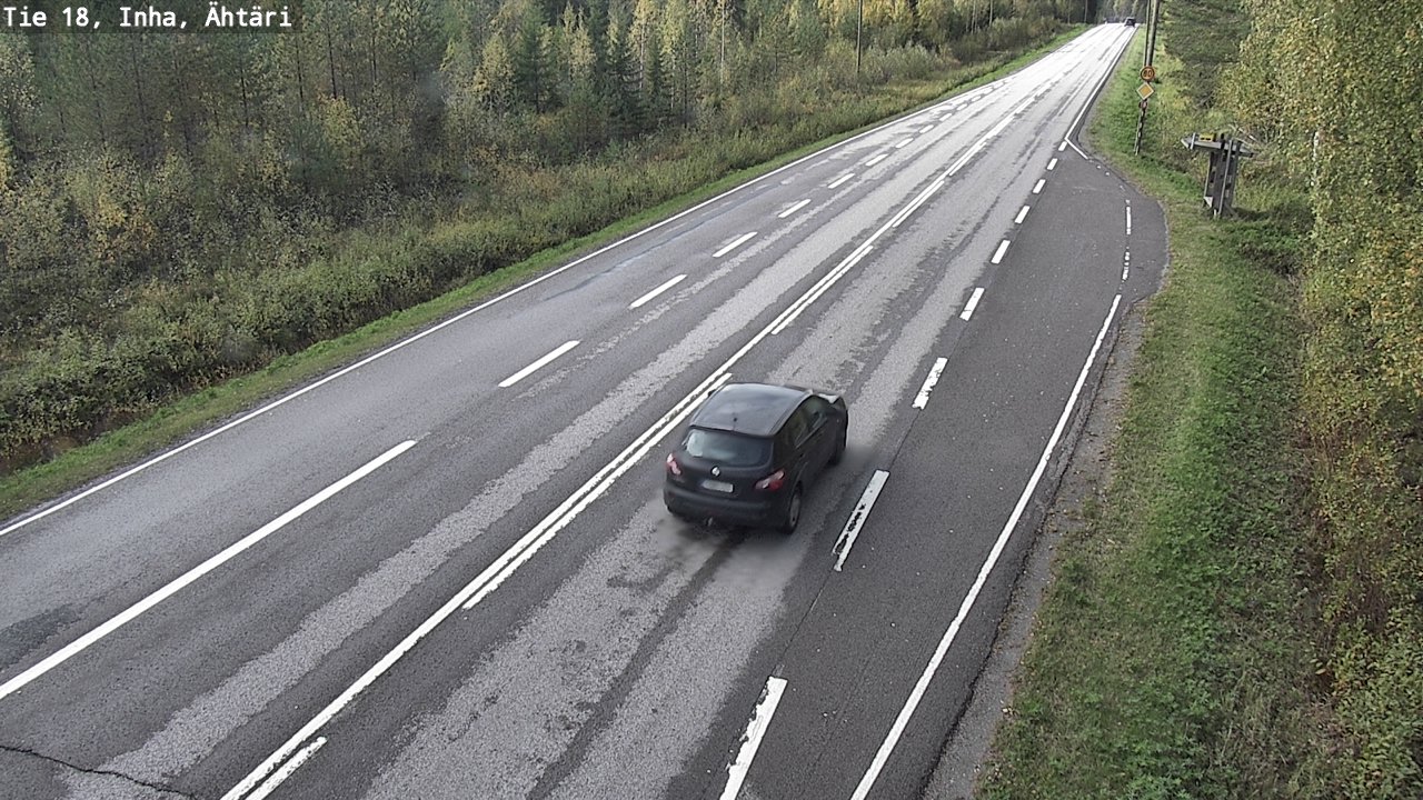 Weather Camera Image Road 18 ÄhtäriInha, Ähtäri, Etelä-Pohjanmaa
