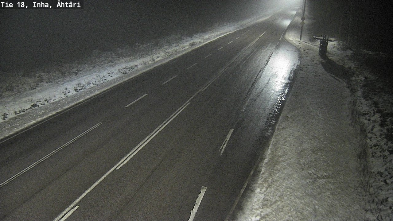 Weather Camera Image Road 18 ÄhtäriInha, Ähtäri, Etelä-Pohjanmaa